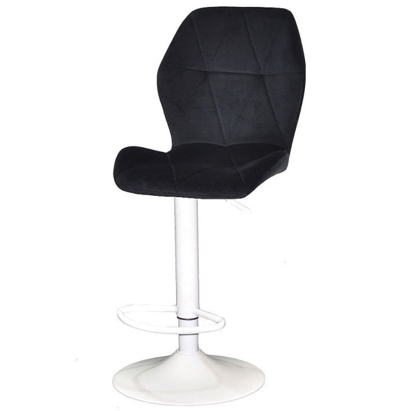 Барный стул Onder Mebli REMI 385 BAR WT-BASE Черный OR-854 Бархат-1