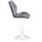 Барный стул Onder Mebli REMI 385 BAR WT-BASE Серый OR-852 Бархат-3-thumb