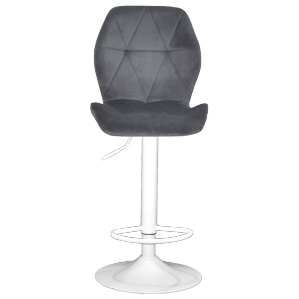 Барный стул Onder Mebli REMI 385 BAR WT-BASE Серый OR-852 Бархат-2