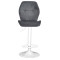 Барный стул Onder Mebli REMI 385 BAR WT-BASE Серый OR-852 Бархат-2-thumb