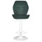 Барний стілець Onder Mebli REMI 385 BAR WT-BASE Зелений OR-853 Оксамит-2-thumb
