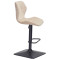Барний стілець Onder Mebli Torino BAR 4-BK-BASE Бежевий B-1032 Оксамит-3-thumb
