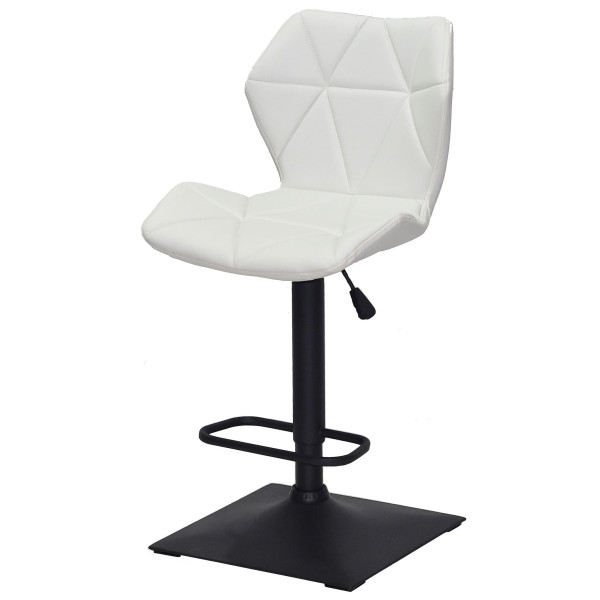 Барний стілець Onder Mebli Torino BAR 4-BK-BASE Білий Екошкіра-1