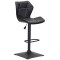 Барний стілець Onder Mebli Torino BAR 4-BK-BASE Чорний Екошкіра-0-thumb