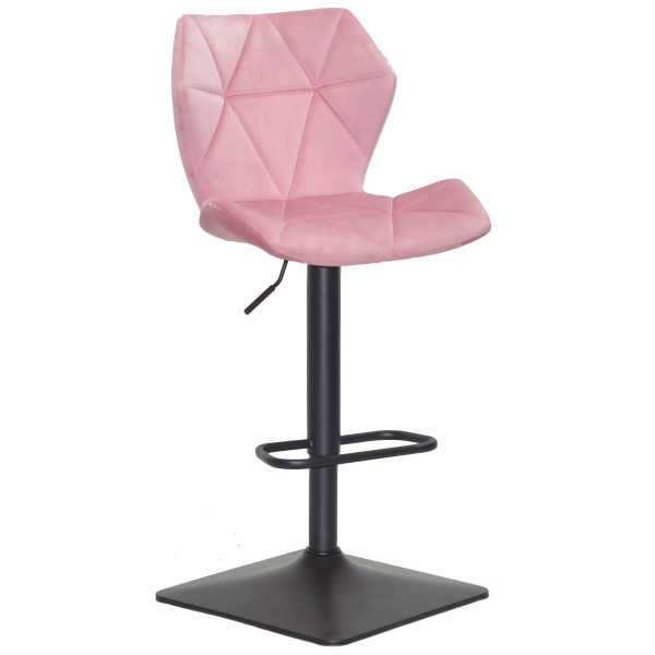 Барний стілець Onder Mebli Torino BAR 4-BK-BASE Фрез B-1025 Оксамит-0