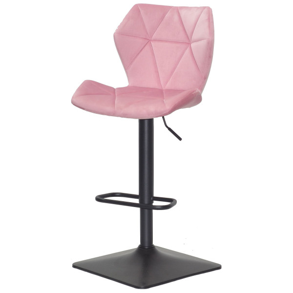 Барний стілець Onder Mebli Torino BAR 4-BK-BASE Фрез B-1025 Оксамит-1