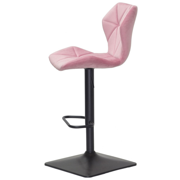 Барний стілець Onder Mebli Torino BAR 4-BK-BASE Фрез B-1025 Оксамит-3