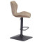 Барний стілець Onder Mebli Torino BAR 4-BK-BASE Мокко B-1033 Оксамит-3-thumb