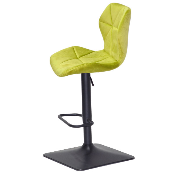 Барний стілець Onder Mebli Torino BAR 4-BK-BASE Олива B-1035 Оксамит-4