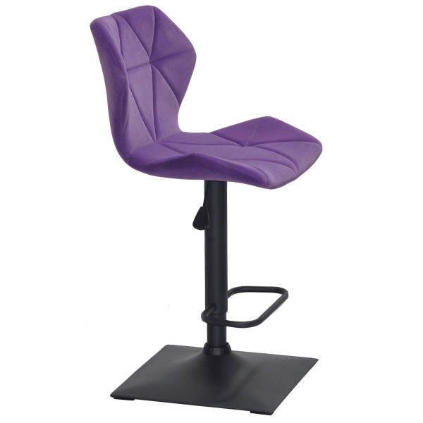 Барний стілець Onder Mebli Torino BAR 4-BK-BASE Пурпур B-1013 Оксамит-2