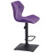 Барний стілець Onder Mebli Torino BAR 4-BK-BASE Пурпур B-1013 Оксамит-2-thumb