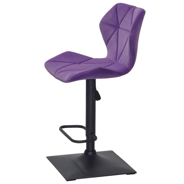 Барний стілець Onder Mebli Torino BAR 4-BK-BASE Пурпур B-1013 Оксамит-3