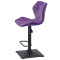 Барний стілець Onder Mebli Torino BAR 4-BK-BASE Пурпур B-1013 Оксамит-3-thumb