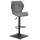 Барний стілець Onder Mebli Torino BAR 4-BK-BASE Сірий 1001 Екошкіра