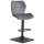Барний стілець Onder Mebli Torino BAR 4-BK-BASE Сірий B-1034 Оксамит