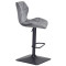 Барний стілець Onder Mebli Torino BAR 4-BK-BASE Сірий B-1034 Оксамит-3-thumb