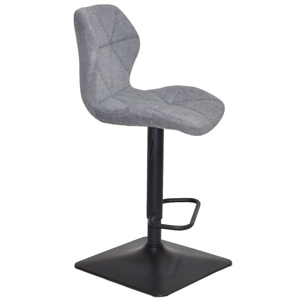 Барний стілець Onder Mebli Torino BAR 4-BK-BASE Сірий BRO-18 Тканина-2