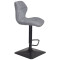 Барний стілець Onder Mebli Torino BAR 4-BK-BASE Сірий BRO-18 Тканина-2-thumb