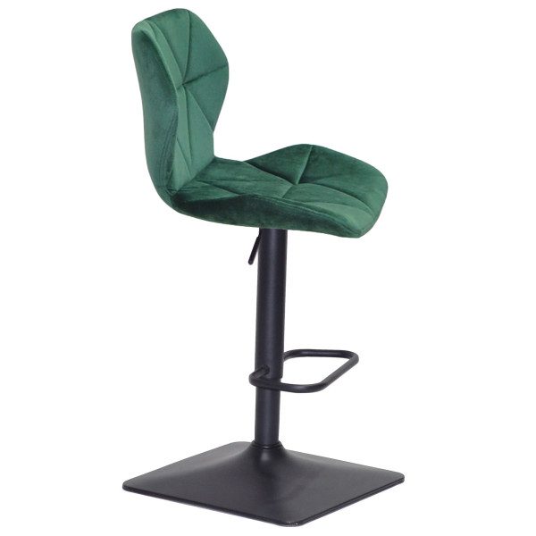 Барний стілець Onder Mebli Torino BAR 4-BK-BASE Зелений B-1036 Оксамит-3
