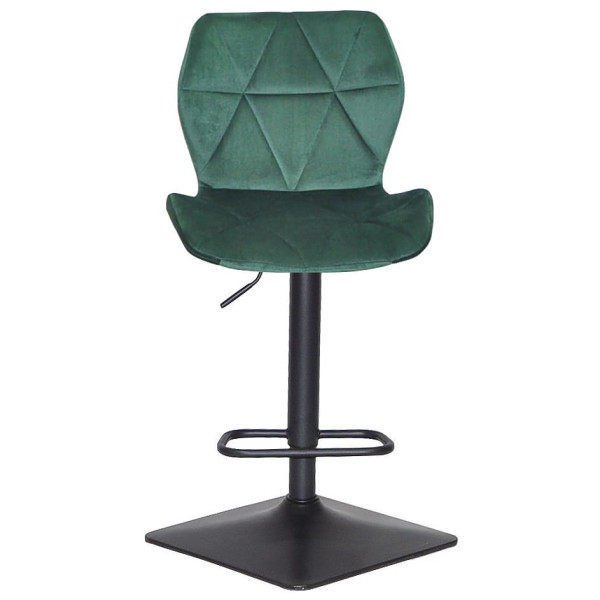 Барний стілець Onder Mebli Torino BAR 4-BK-BASE Зелений B-1036 Оксамит-2