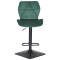 Барний стілець Onder Mebli Torino BAR 4-BK-BASE Зелений B-1036 Оксамит-2-thumb