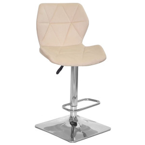 Барний стілець Onder Mebli Torino BAR 4-CH-BASE Бежевий B-1032 Оксамит