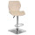 Барний стілець Onder Mebli Torino BAR 4-CH-BASE Бежевий B-1032 Оксамит