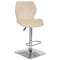 Барний стілець Onder Mebli Torino BAR 4-CH-BASE Бежевий B-1032 Оксамит-0-thumb