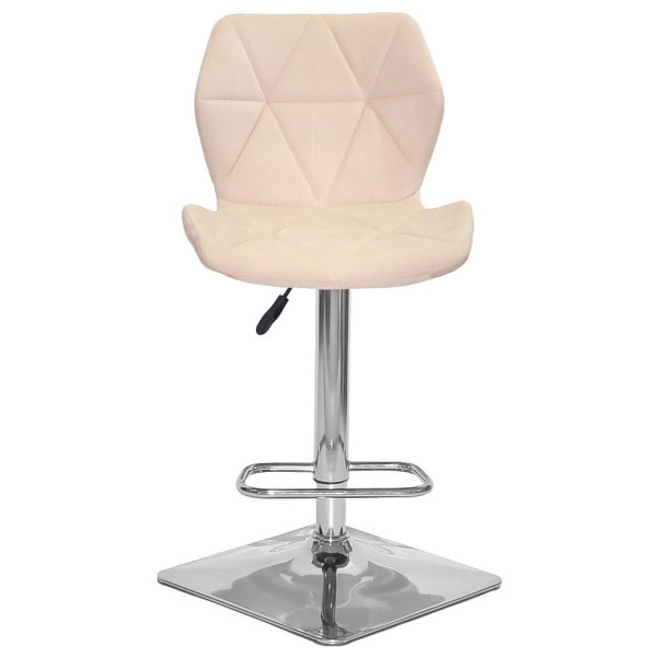 Барний стілець Onder Mebli Torino BAR 4-CH-BASE Бежевий B-1032 Оксамит-2