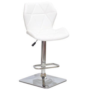 Барний стілець Onder Mebli Torino BAR 4-CH-BASE Білий Екошкіра
