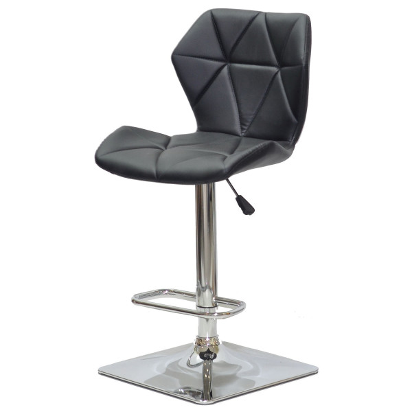 Барний стілець Onder Mebli Torino BAR 4-CH-BASE Чорний Екошкіра-1