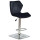 Барний стілець Onder Mebli Torino BAR 4-CH-BASE Чорний B-1011 Оксамит
