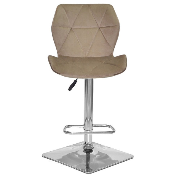 Барний стілець Onder Mebli Torino BAR 4-CH-BASE Мокко B-1033 Оксамит-2