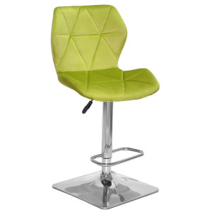 Барний стілець Onder Mebli Torino BAR 4-CH-BASE Олива B-1035 Оксамит