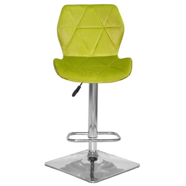 Барний стілець Onder Mebli Torino BAR 4-CH-BASE Олива B-1035 Оксамит-2