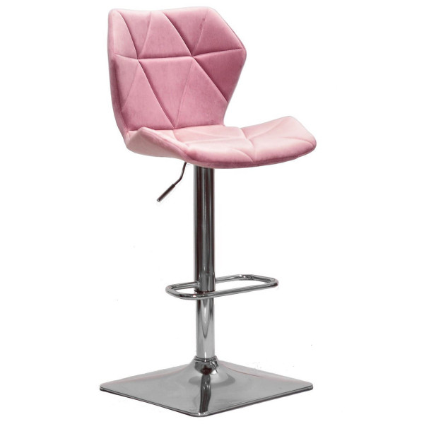 Барний стілець Onder Mebli Torino BAR 4-CH-BASE Пильна Троянда B-1030 Оксамит-0