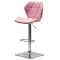 Барний стілець Onder Mebli Torino BAR 4-CH-BASE Пильна Троянда B-1030 Оксамит-1-thumb
