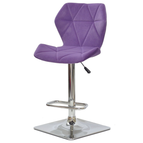 Барний стілець Onder Mebli Torino BAR 4-CH-BASE Пурпур B-1013 Оксамит-1