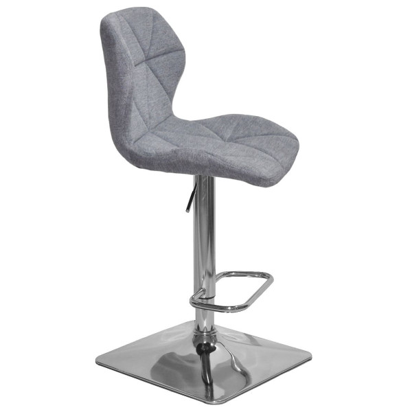 Барний стілець Onder Mebli Torino BAR 4-CH-BASE Сірий BRO-18 Тканина-2