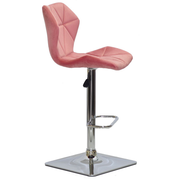 Барний стілець Onder Mebli Torino BAR 4-CH-BASE Теракотовий B-1018 Оксамит-2