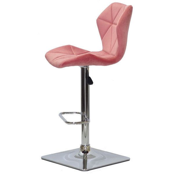 Барний стілець Onder Mebli Torino BAR 4-CH-BASE Теракотовий B-1018 Оксамит-3