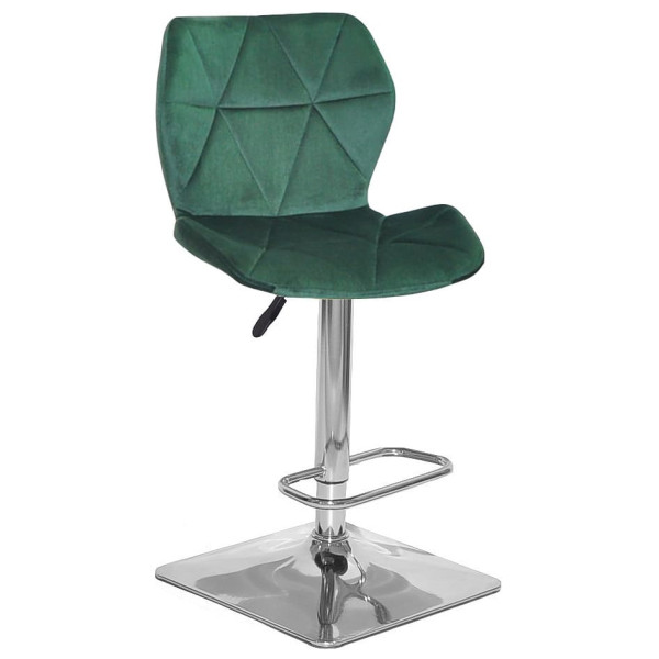 Барний стілець Onder Mebli Torino BAR 4-CH-BASE Зелений B-1036 Оксамит-0