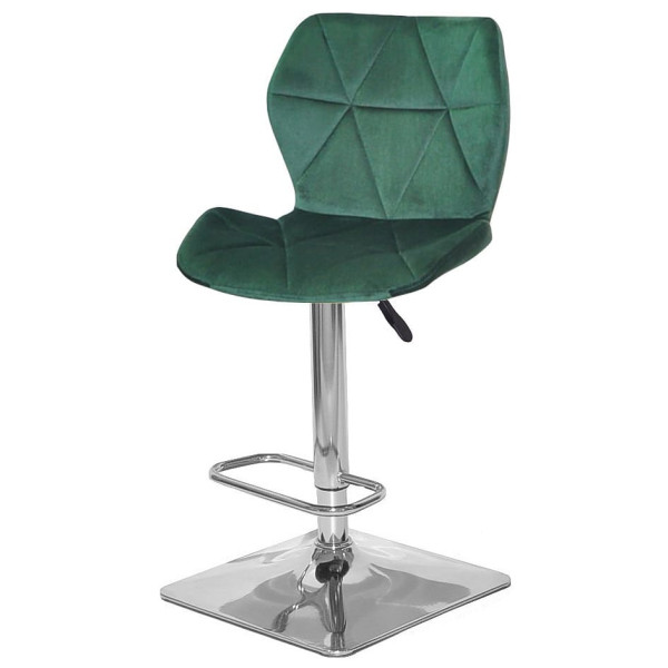Барний стілець Onder Mebli Torino BAR 4-CH-BASE Зелений B-1036 Оксамит-1