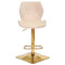 Барный стул Onder Mebli Torino BAR 4-GD-BASE Бежевый B-1032 Бархат-2-thumb