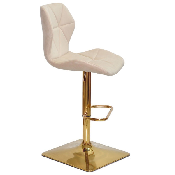 Барный стул Onder Mebli Torino BAR 4-GD-BASE Бежевый B-1032 Бархат-3