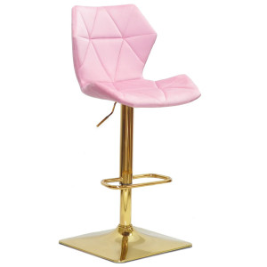 Барний стілець Onder Mebli Torino BAR 4-GD-BASE Фрез B-1025 Оксамит