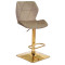 Барний стілець Onder Mebli Torino BAR 4-GD-BASE Мокко B-1033 Оксамит-0-thumb