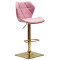 Барный стул Onder Mebli Torino BAR 4-GD-BASE Пыльная Роза B-1030 Бархат-0-thumb