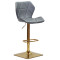Барный стул Onder Mebli Torino BAR 4-GD-BASE Серый 1001 Экокожа-0-thumb