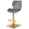Барный стул Onder Mebli Torino BAR 4-GD-BASE Серый B-1034 Бархат-1-thumb